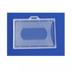 Porte badge double face rigide