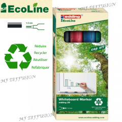 Kit marqueurs Ecoline 29 assortis MF DIFFUSION