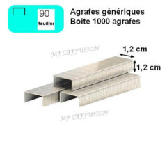 Agrafes 23/12 MF DIFFUSION