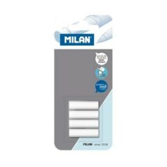 Blister recharge 4 gommes avec fond blanc