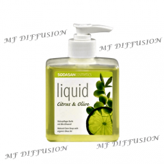 Savon main SODASAN Citrus-Olive