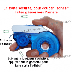 Devimatic dévidoir adhésif MF DIFFUSION