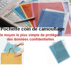 Pochette coin camouflage