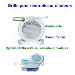 Grille pour absorbeur d'odeurs MF DIFFUSION