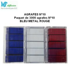 Agrafes N°10 Boite 3000 MF DIFFUSION