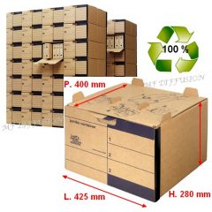 Conteneur d'archive recyclé Jumbo MF DIFFUSION