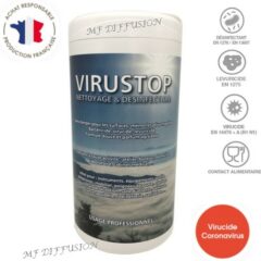 Lingettes VIRUSTOP MF DIFFUSION