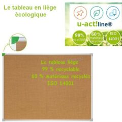 Tableau en liège recyclé MF DIFFUSION